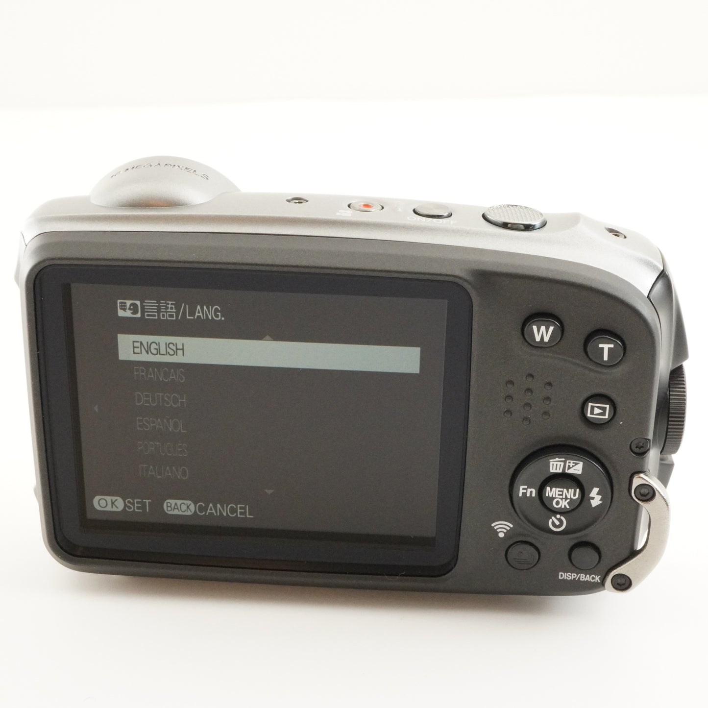 FUJIFILM FinePix XP140 Dark Silver + 4GB SDHC Card from Japan #6883