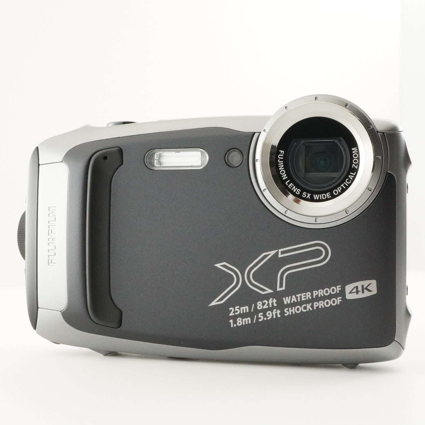 FUJIFILM FinePix XP140 Dark Silver + 4GB SDHC Card from Japan #6883