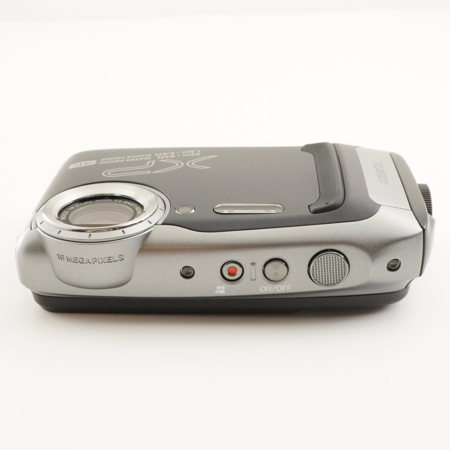 FUJIFILM FinePix XP140 Dark Silver + 4GB SDHC Card from Japan #6883