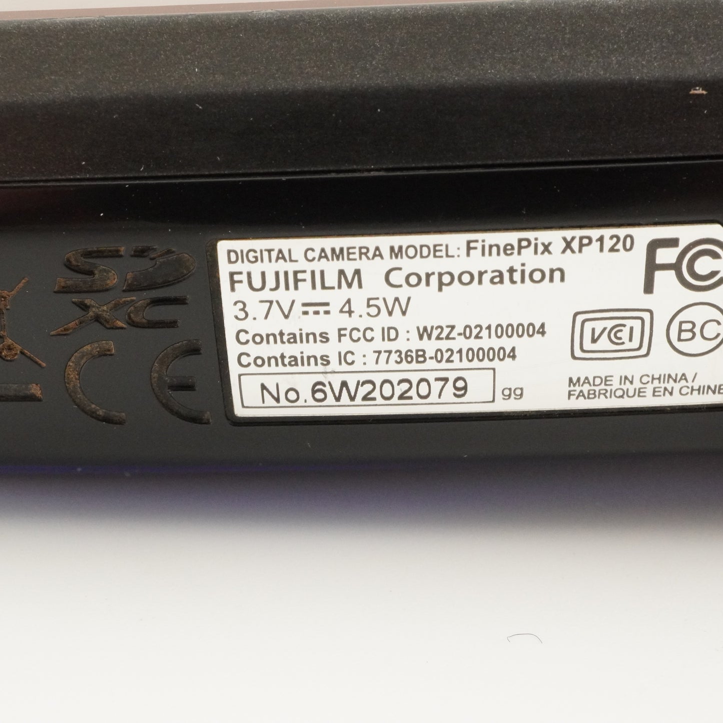 FUJIFILM FinePix XP120 Blue + 4GB SDHC Card Digital Camera from Japan #7176