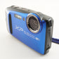 FUJIFILM FinePix XP120 Blue + 4GB SDHC Card Digital Camera from Japan #7176