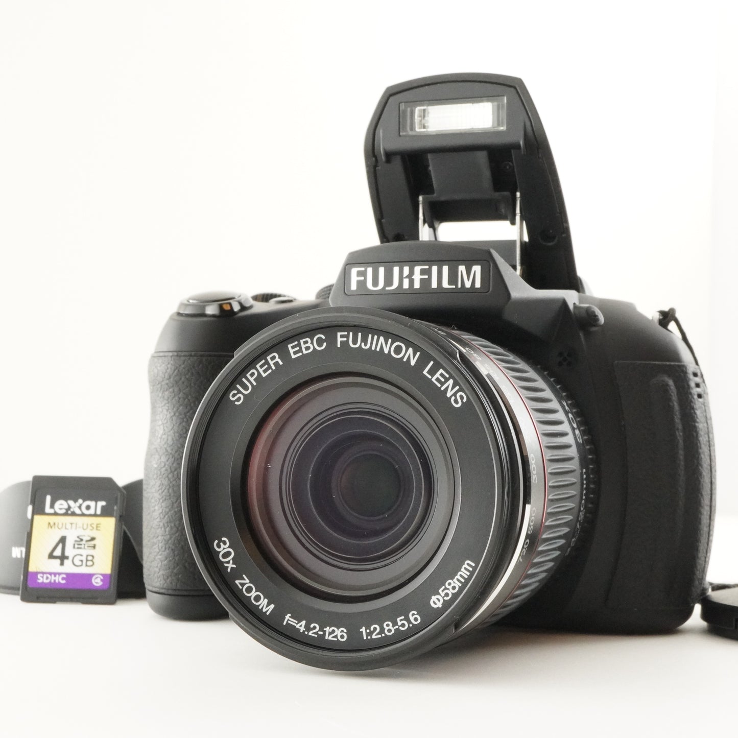 FUJIFILM FinePix HS20 EXR With 4GB SDHC Card Digital Camera from Japan #7219