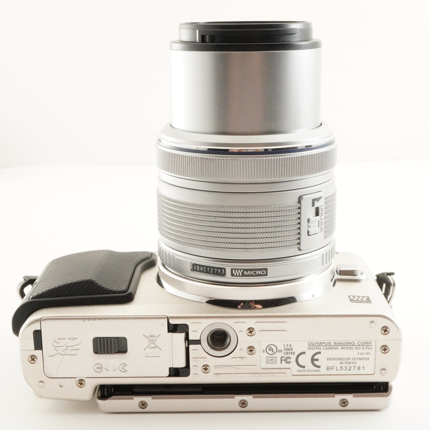 [4,466 Shots] OLYMPUS PEN Lite E-PL5 Silver + 14-42mm In Box from Japan #7234