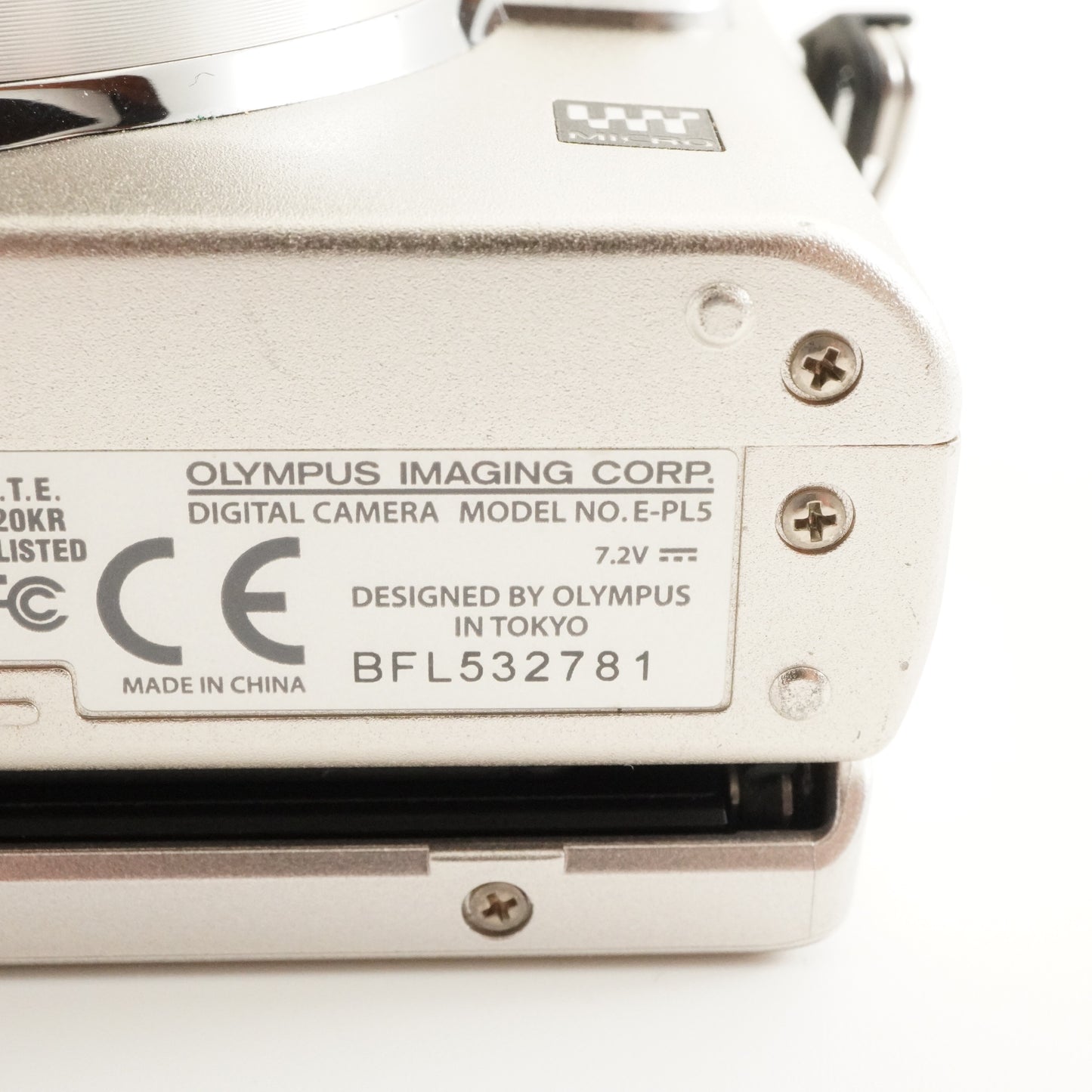 [4,466 Shots] OLYMPUS PEN Lite E-PL5 Silver + 14-42mm In Box from Japan #7234