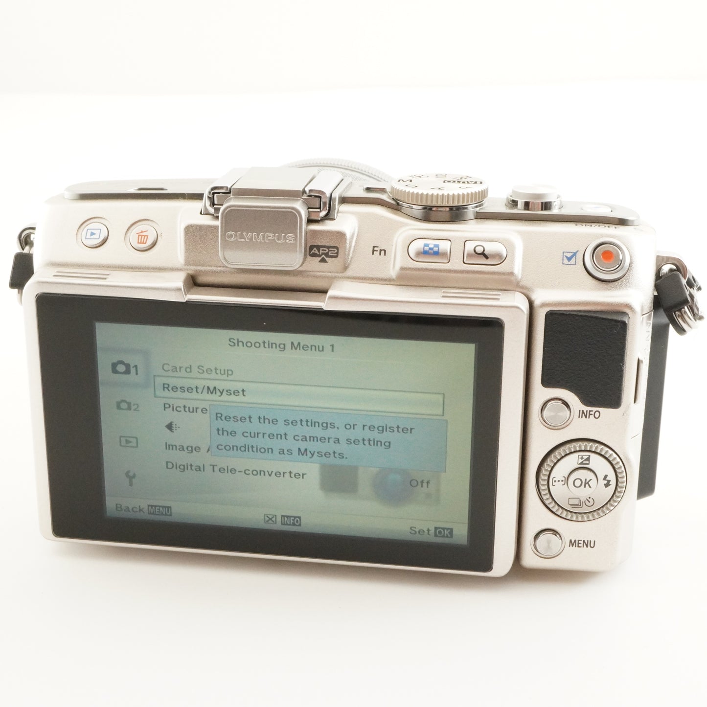 [4,466 Shots] OLYMPUS PEN Lite E-PL5 Silver + 14-42mm In Box from Japan #7234