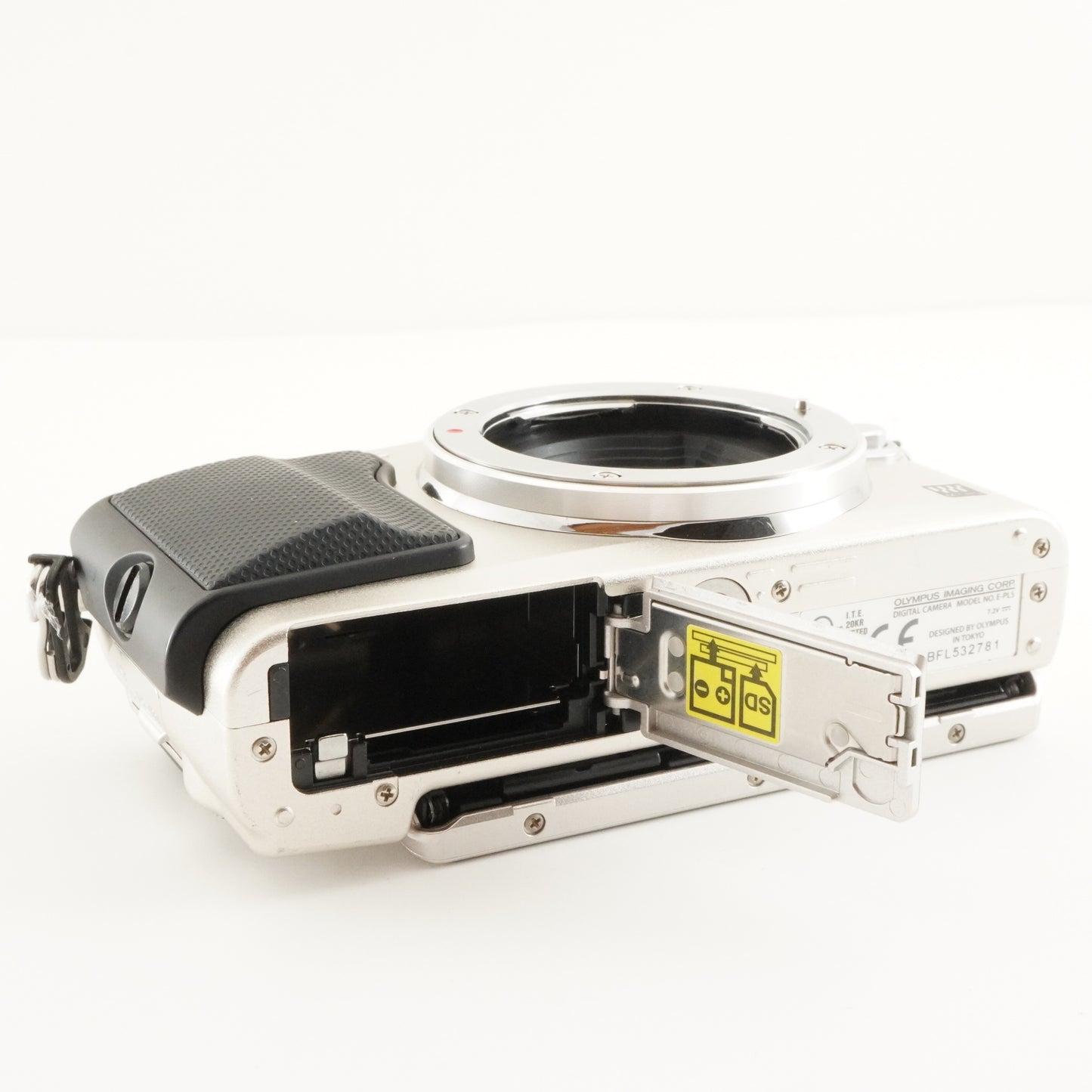 [4,466 Shots] OLYMPUS PEN Lite E-PL5 Silver + 14-42mm In Box from Japan #7234