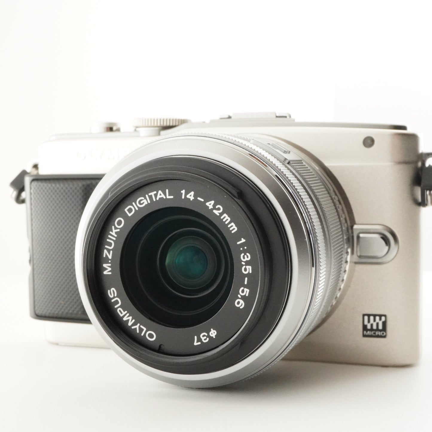 [4,466 Shots] OLYMPUS PEN Lite E-PL5 Silver + 14-42mm In Box from Japan #7234