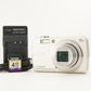 FUJIFILM FinePix F200EXR Silver + 4GB SDHC Card from Japan #7305