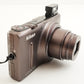 Nikon COOLPIX S9500 Brown With 4GB SDHC Card Digital Camera from Japan #7306
