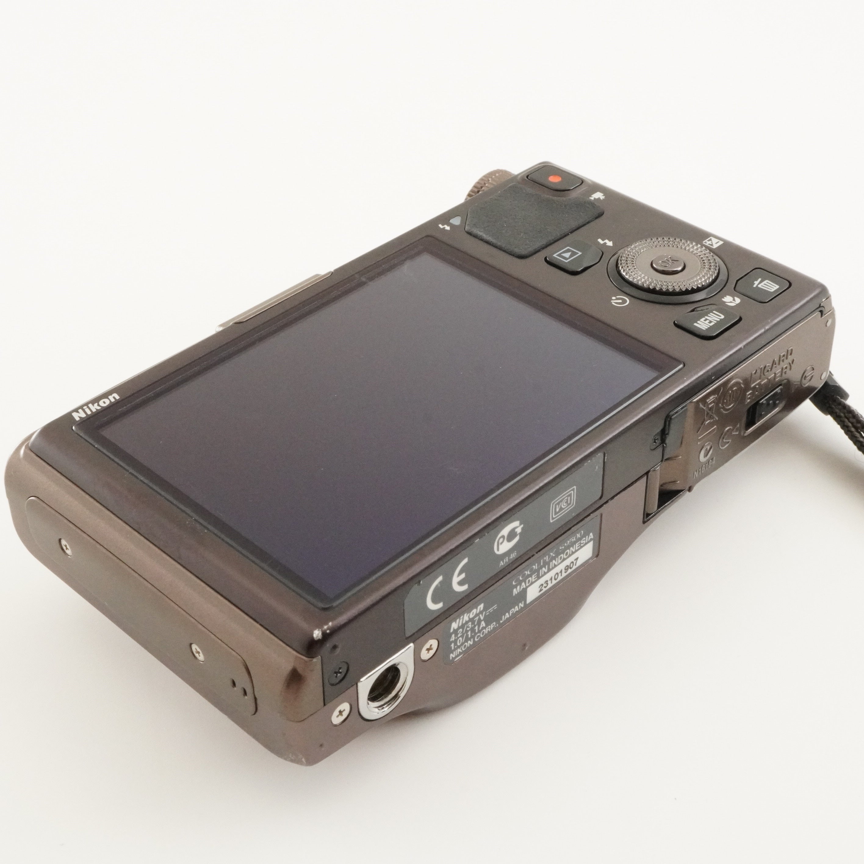 Nikon COOLPIX S9500 Brown With 4GB SDHC Card Digital Camera from