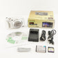FUJIFILM FinePix F770 EXR White In Box + 4GB SDHC Card from Japan #7543