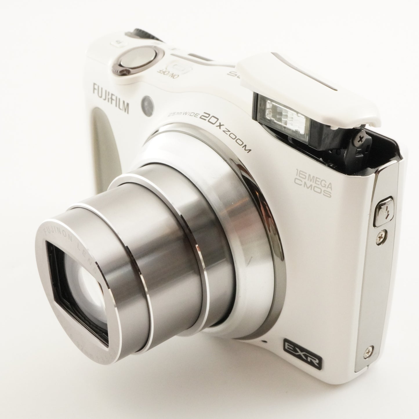 FUJIFILM FinePix F770 EXR White In Box + 4GB SDHC Card from Japan #7543