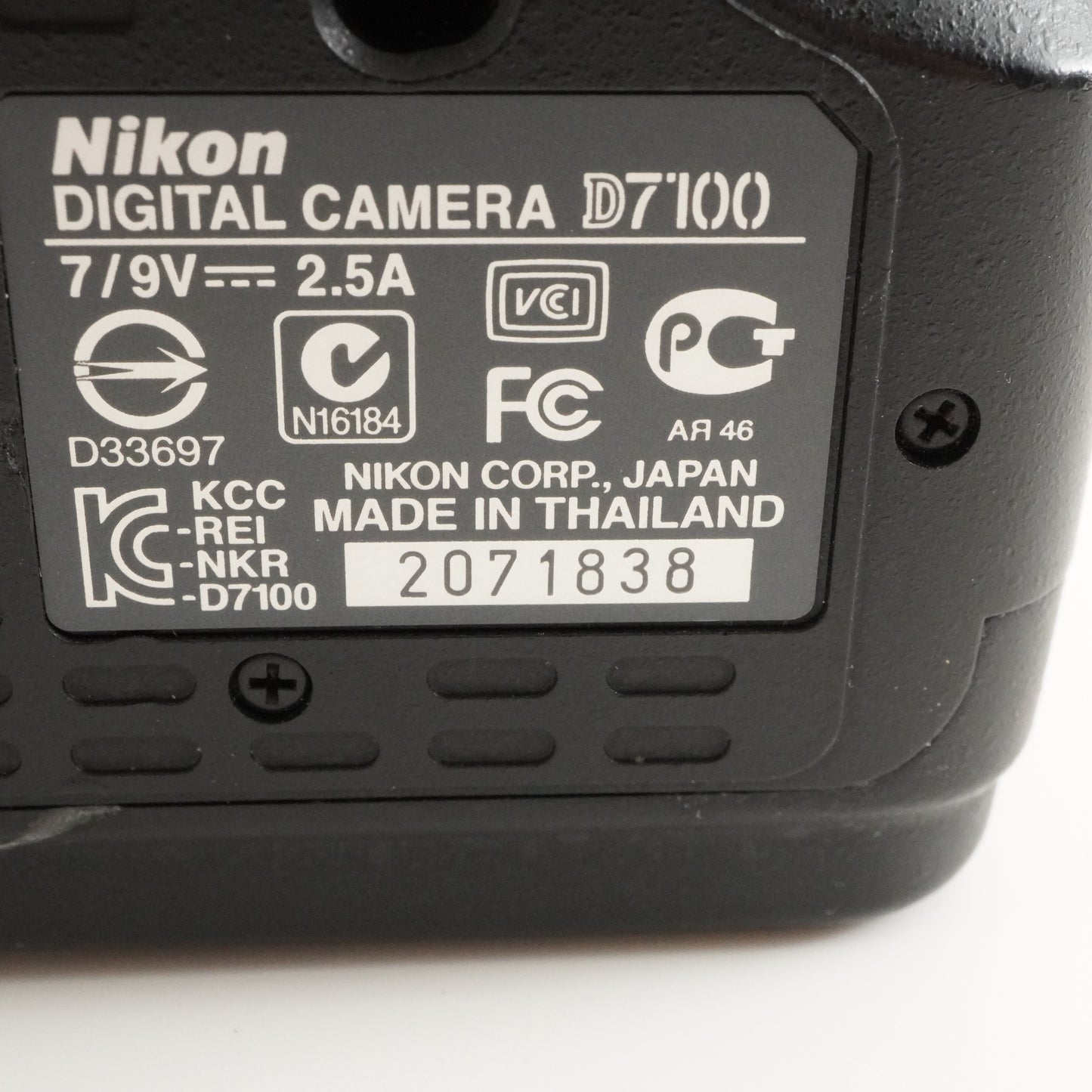 [16,485 Shots] Nikon D7100 In Box DSLR Camera from Japan #7648