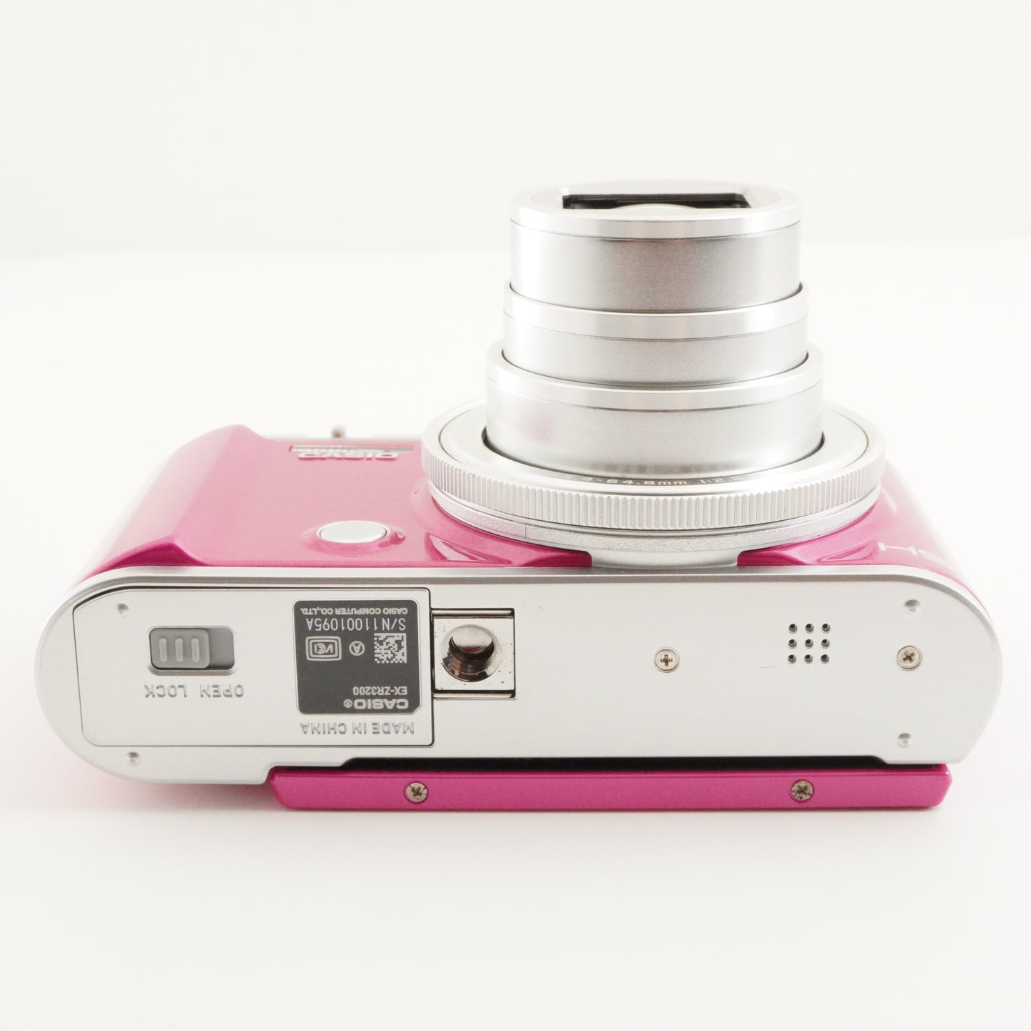 CASIO EXILIM EX-ZR3200 Pink With 4GB SDHC Card Digital Camera from Japan #7674