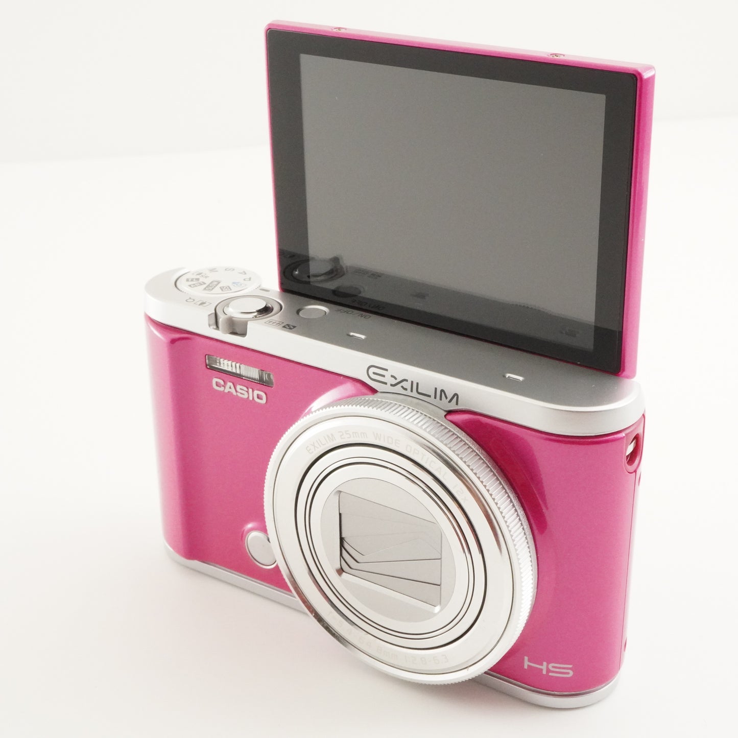 CASIO EXILIM EX-ZR3200 Pink With 4GB SDHC Card Digital Camera from Japan #7674