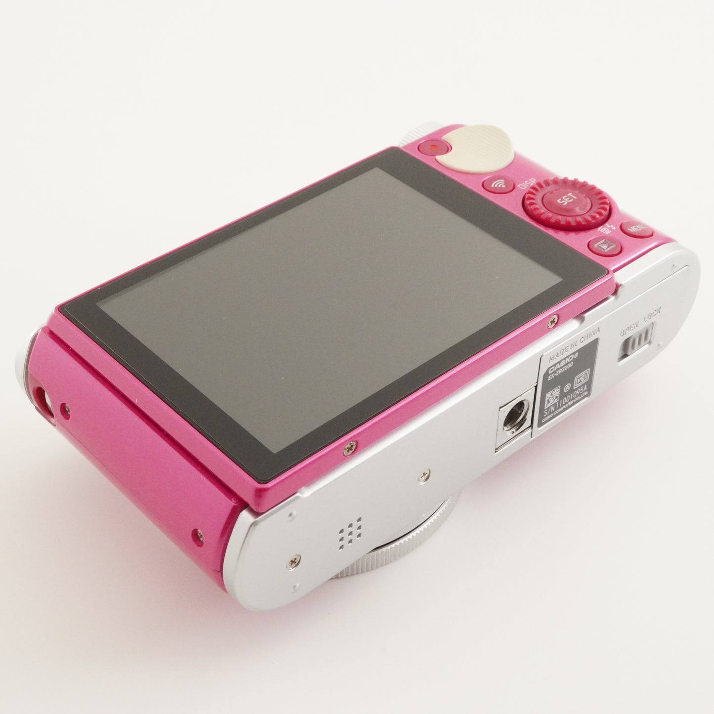 CASIO EXILIM EX-ZR3200 Pink With 4GB SDHC Card Digital Camera from Japan #7674