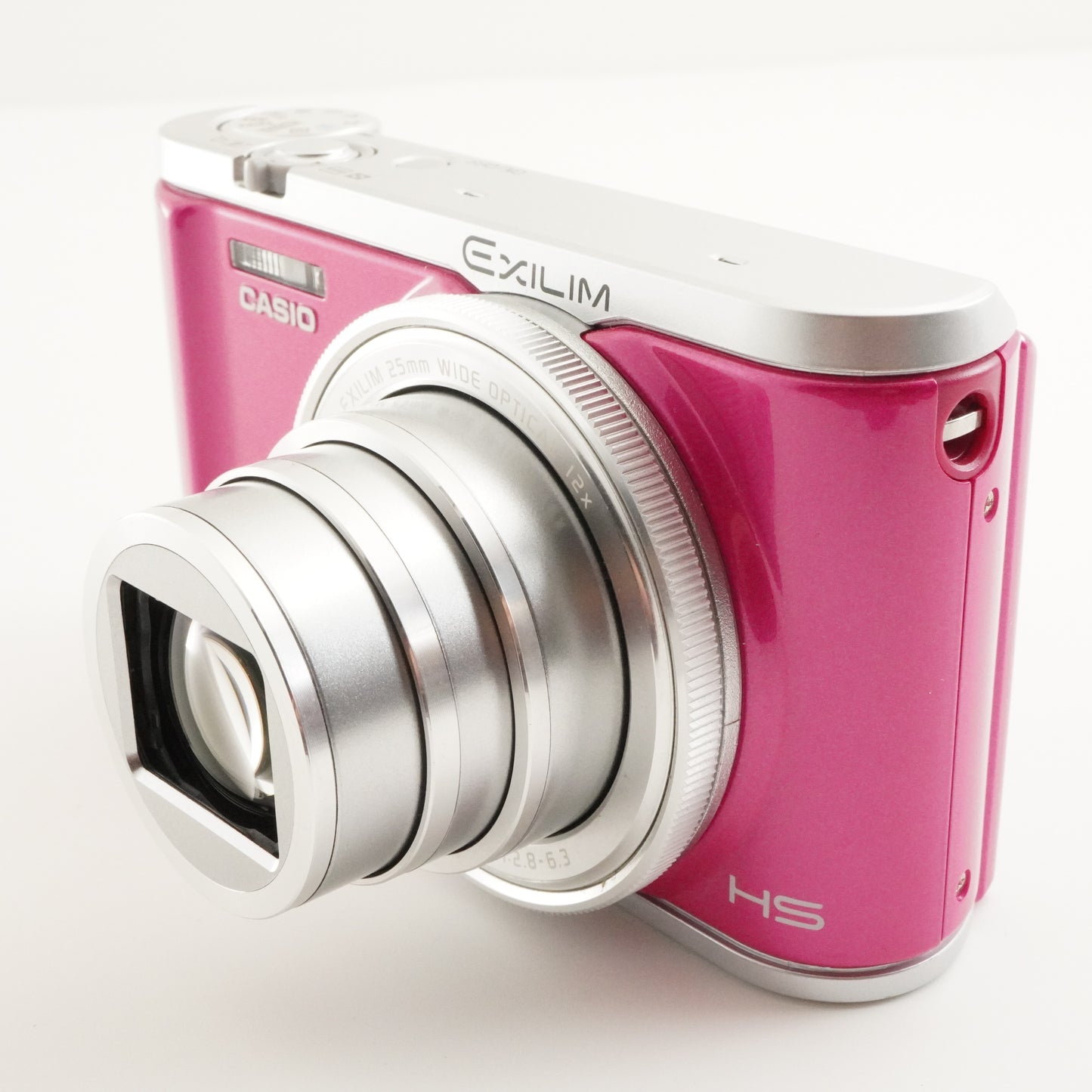 CASIO EXILIM EX-ZR3200 Pink With 4GB SDHC Card Digital Camera from Japan #7674