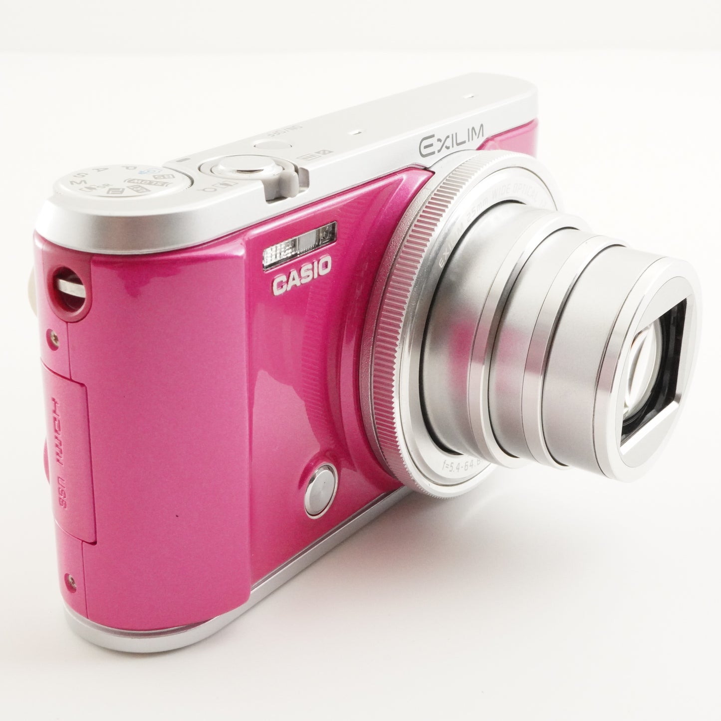 CASIO EXILIM EX-ZR3200 Pink With 4GB SDHC Card Digital Camera from Japan #7674