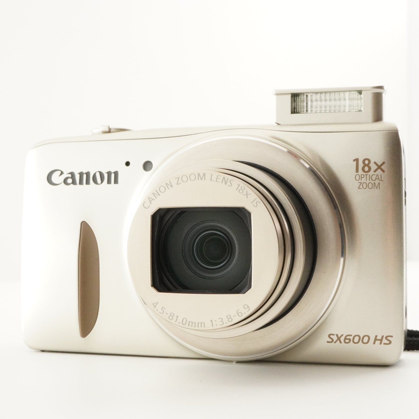Canon PowerShot SX600 HS Gold With 4GB SDHC Card Digital Camera from Japan #7708