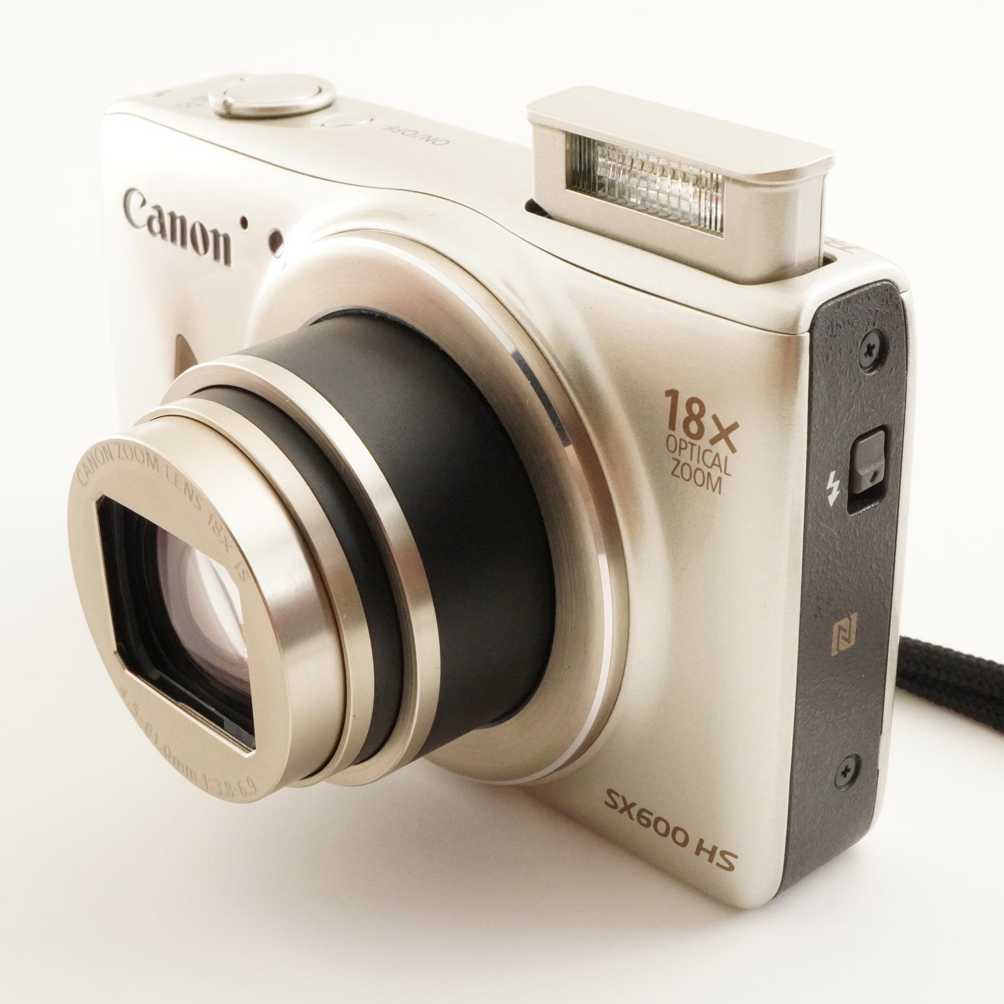 Canon PowerShot SX600 HS Gold With 4GB SDHC Card Digital Camera from Japan #7708