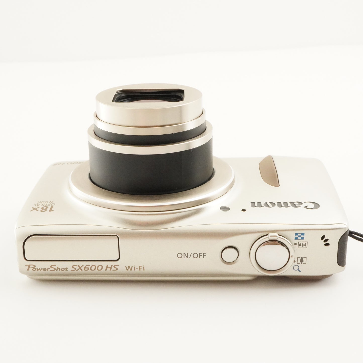 Canon PowerShot SX600 HS Gold With 4GB SDHC Card Digital Camera from Japan #7708