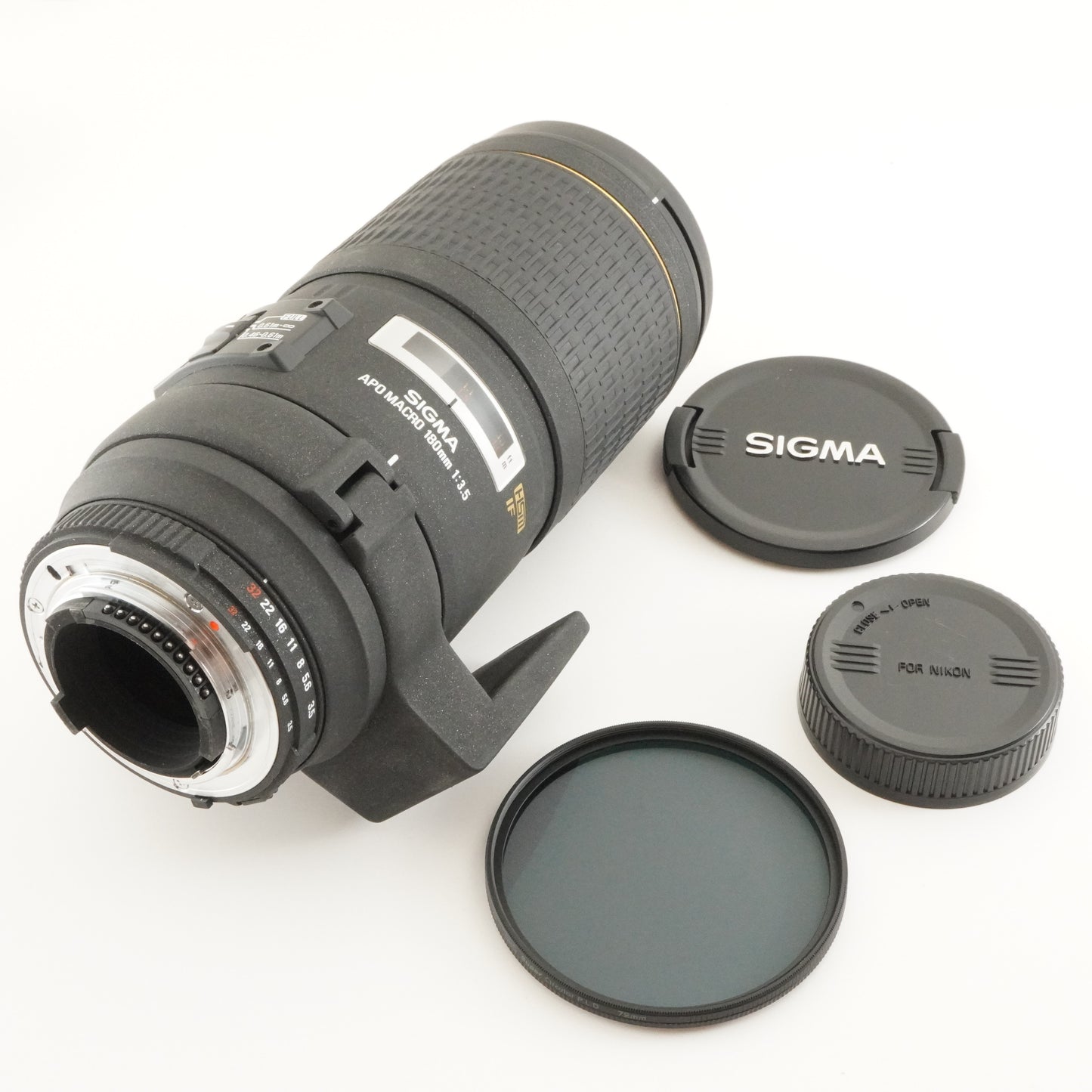 SIGMA APO MACRO 180mm F3.5 EX IF HSM For Nikon AF ZOOM Lens from Japan #7723