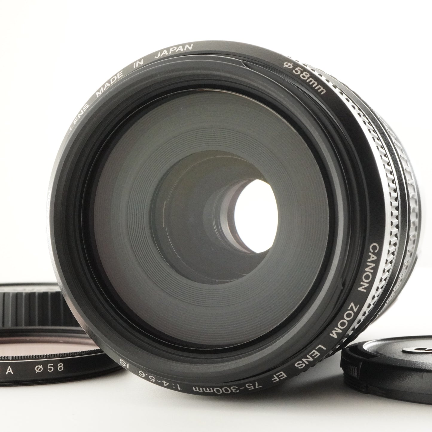 Canon EF 75-300mm F4-5.6 IS USM AF ZOOM Lens from Japan #7731