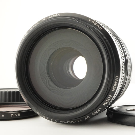 Canon EF 75-300mm F4-5.6 IS USM AF ZOOM Lens from Japan #7731