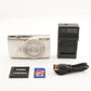 Canon IXY 650 Silver With 4GB SDHC Card Digital Camera from Japan #7736