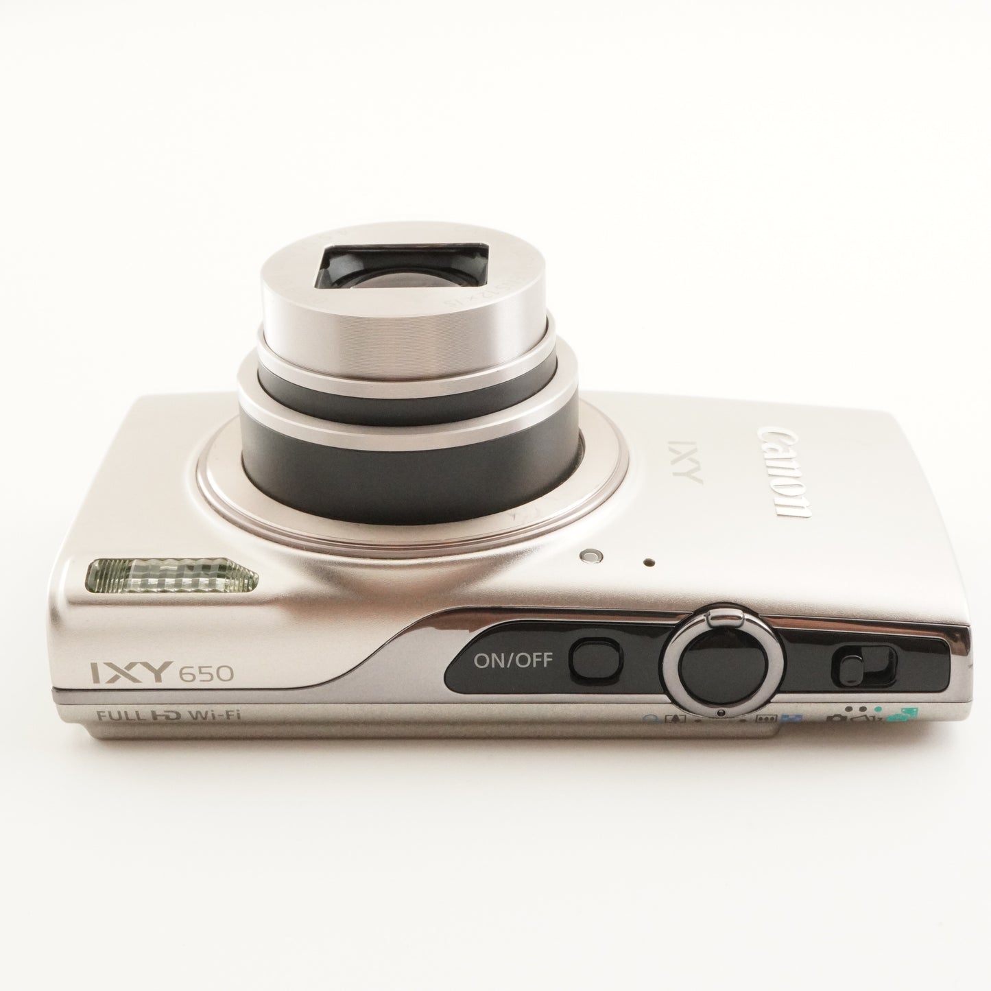 Canon IXY 650 Silver With 4GB SDHC Card Digital Camera from Japan #7736