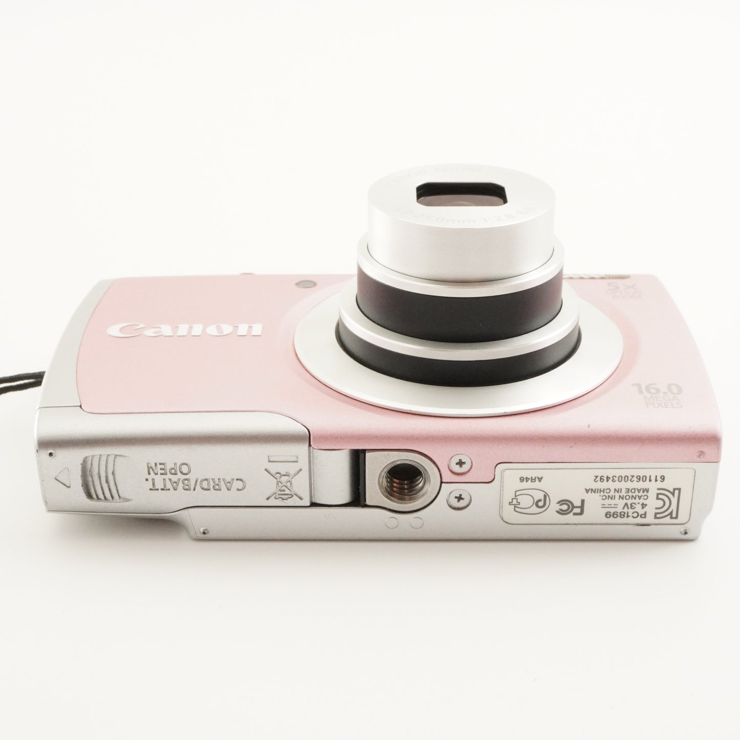 Canon PowerShot A2600 Pink In Box + 4GB SDHC Card Digital Camera from Japan #7739