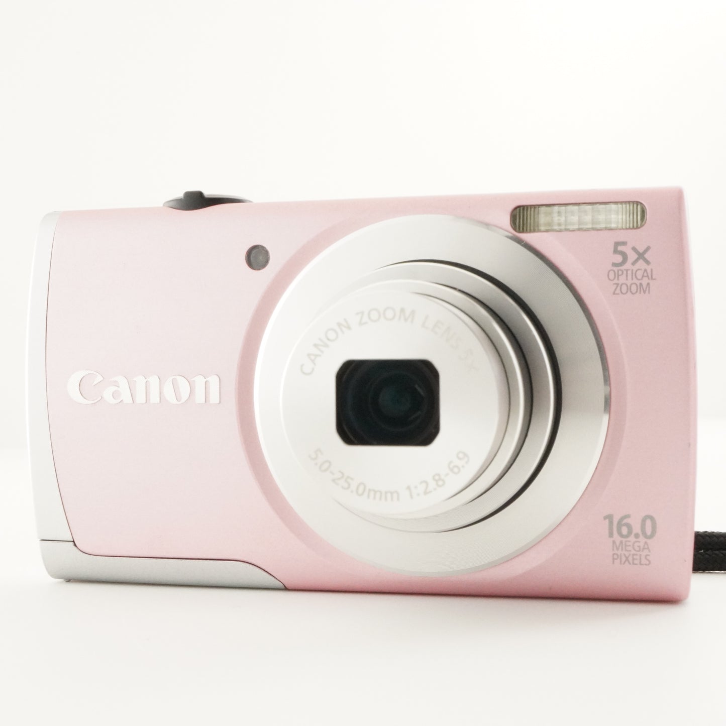 Canon PowerShot A2600 Pink In Box + 4GB SDHC Card Digital Camera from Japan #7739