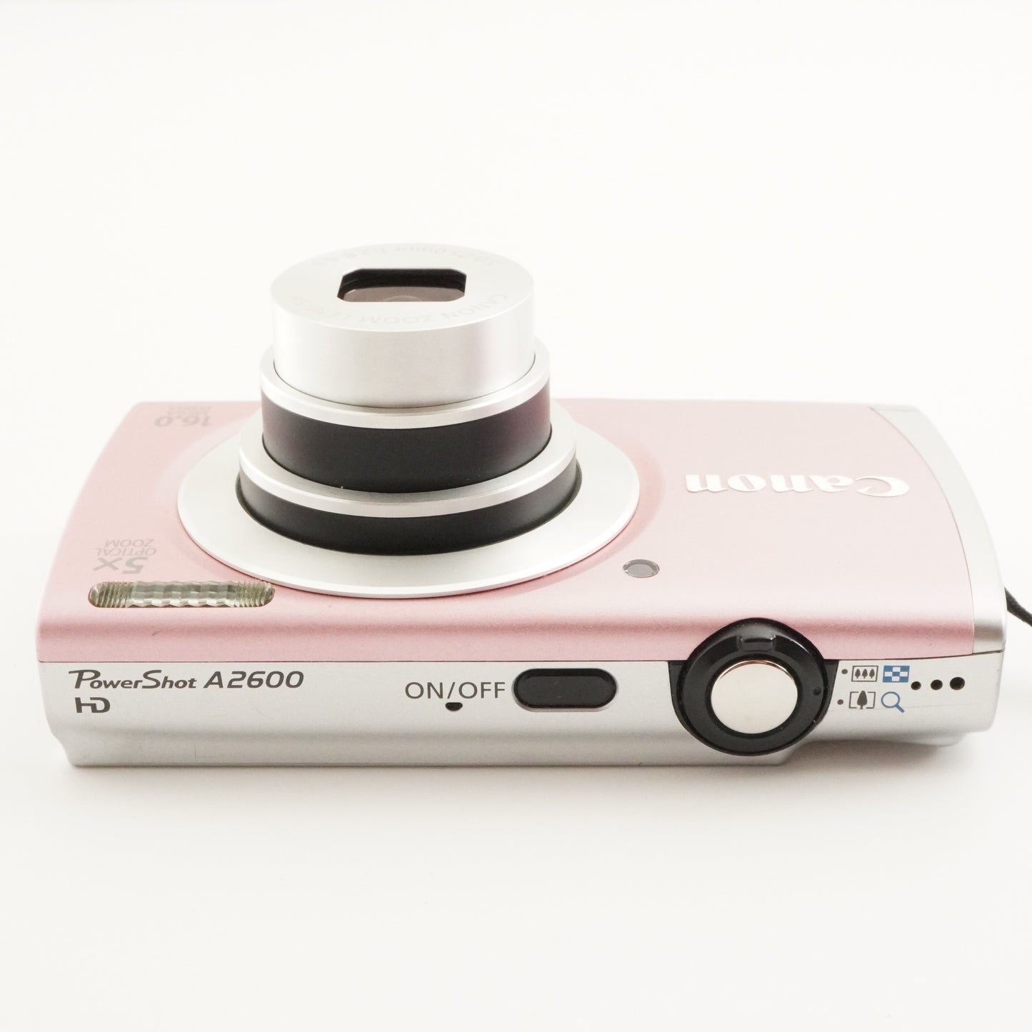 Canon PowerShot A2600 Pink In Box + 4GB SDHC Card Digital Camera from Japan #7739