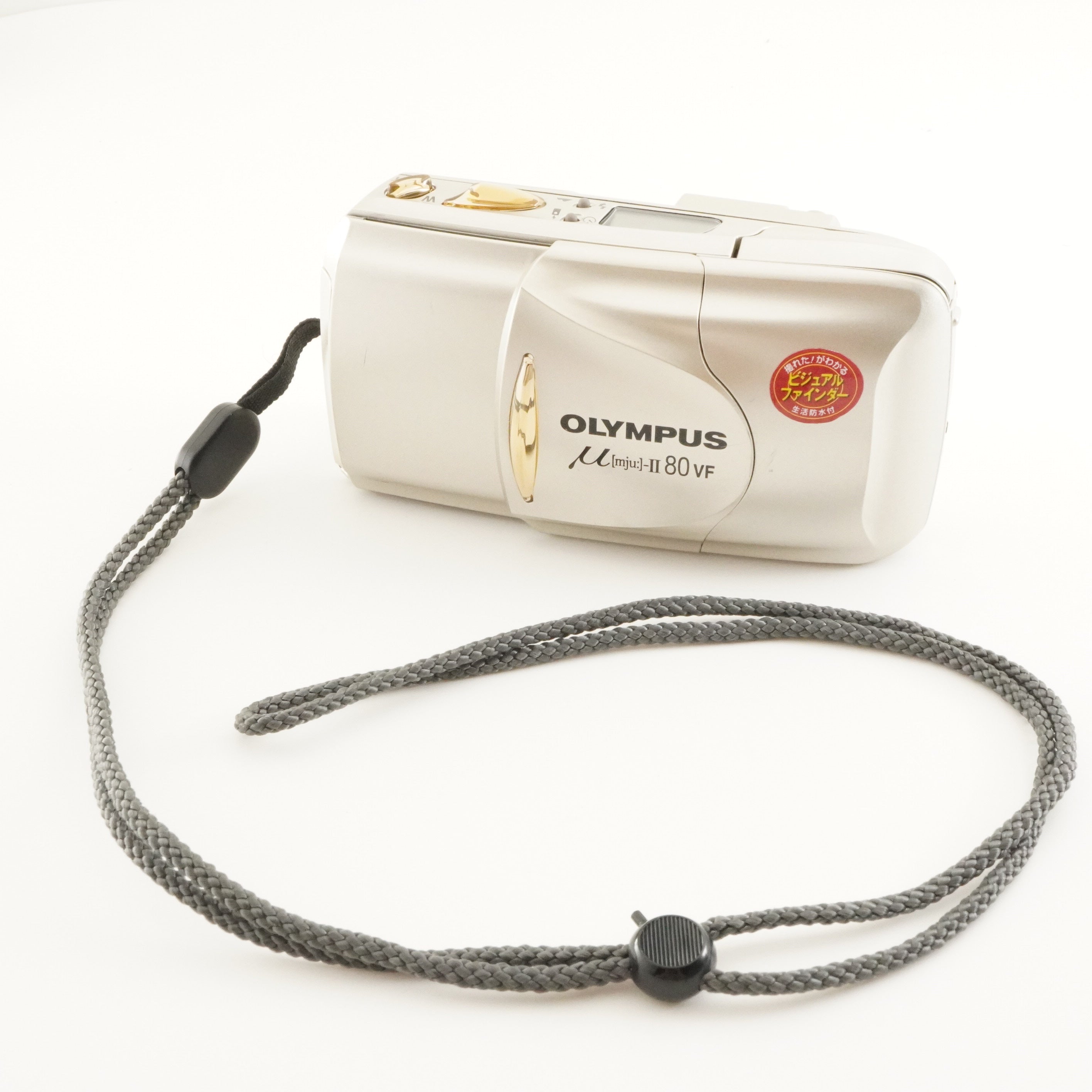OLYMPUS mju μ ii 80 VF Exc+5 / Strap] Olympus μ mju ii 80 VF Point & Shoot 35mm