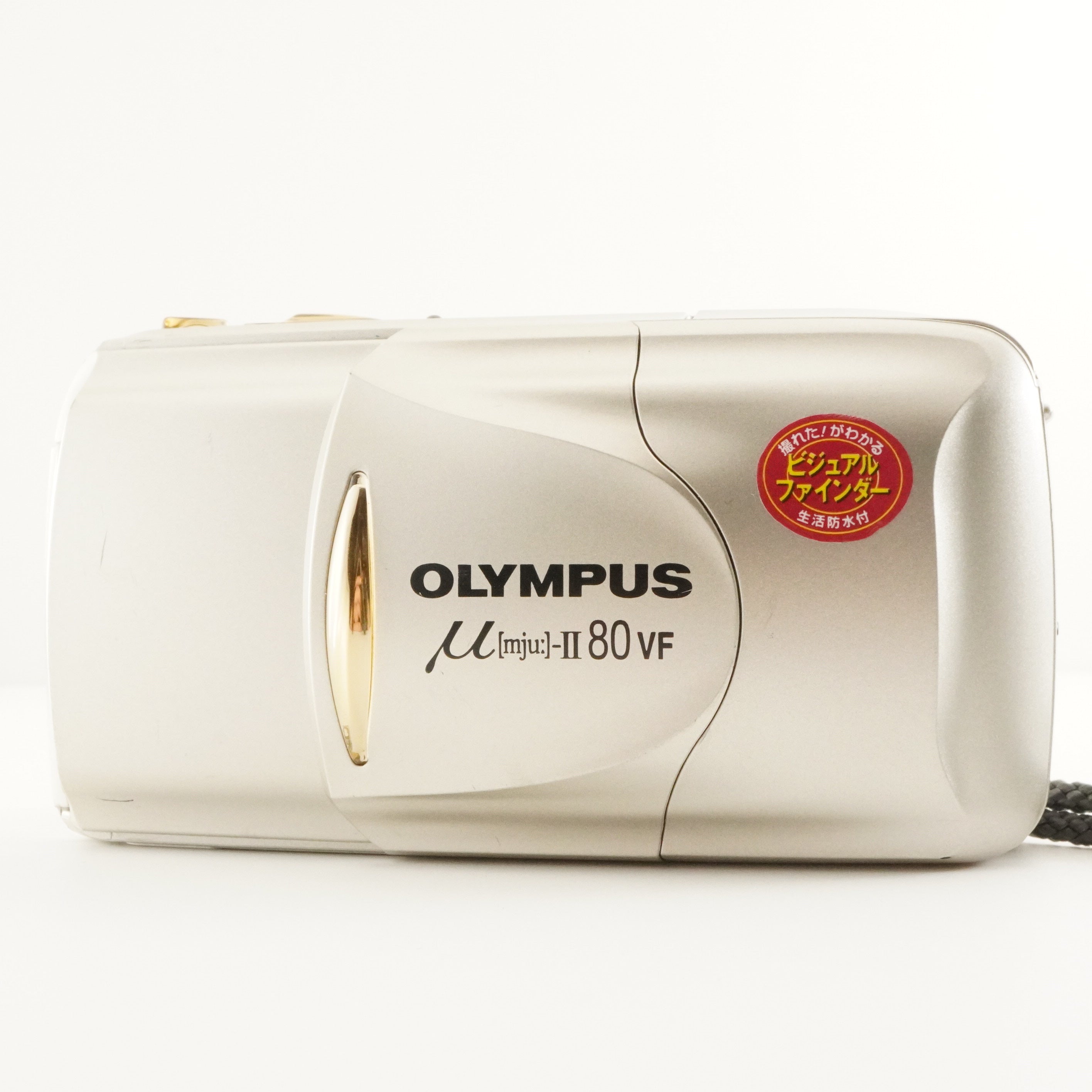 箱付動作品 OLYMPUS μ【mju:】-II 80 VF OLYMPUS mju II 80VF [mju:] Point & Shoot Film Camera from