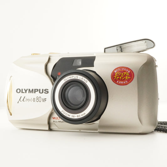 OLYMPUS mju II 80VF [mju:] Point & Shoot Film Camera from Japan #7746