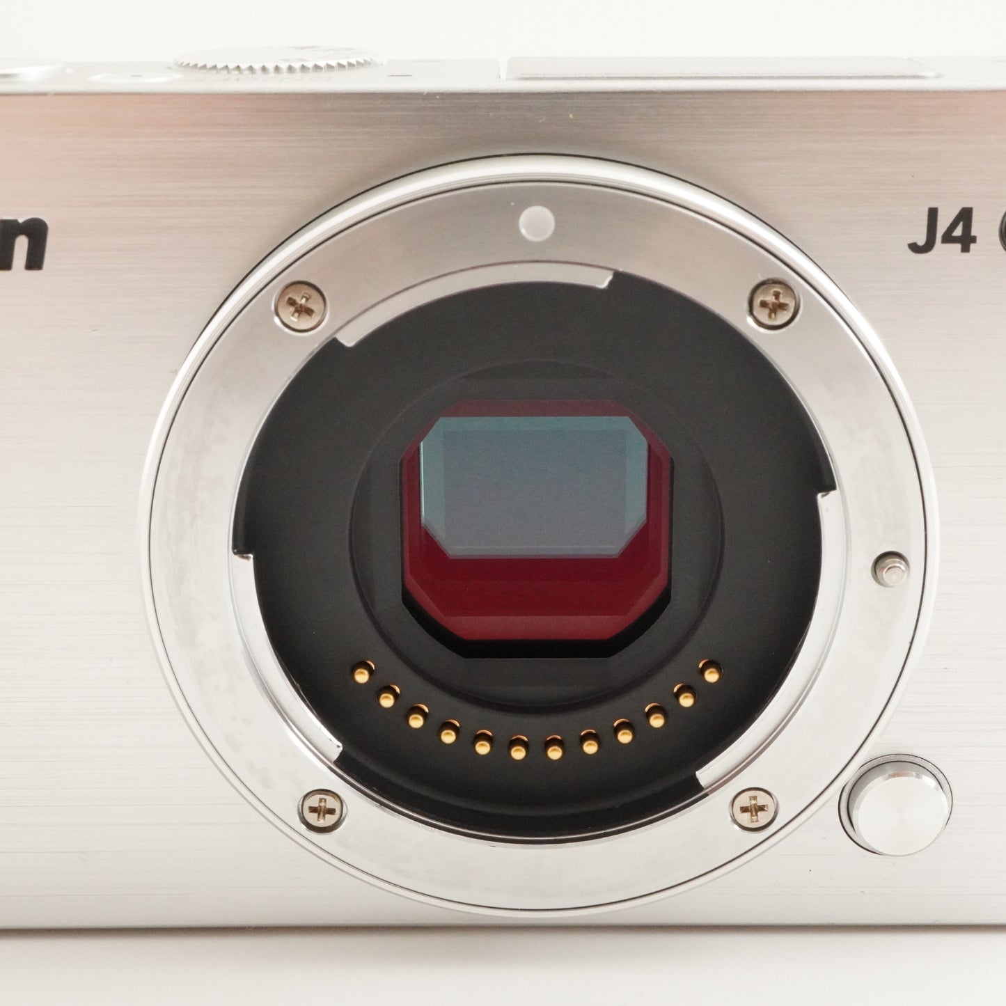 [3,599 Shots] Nikon 1 J4 Silver + 1 NIKKOR 10-30mm +4GB microSD from Japan #7756