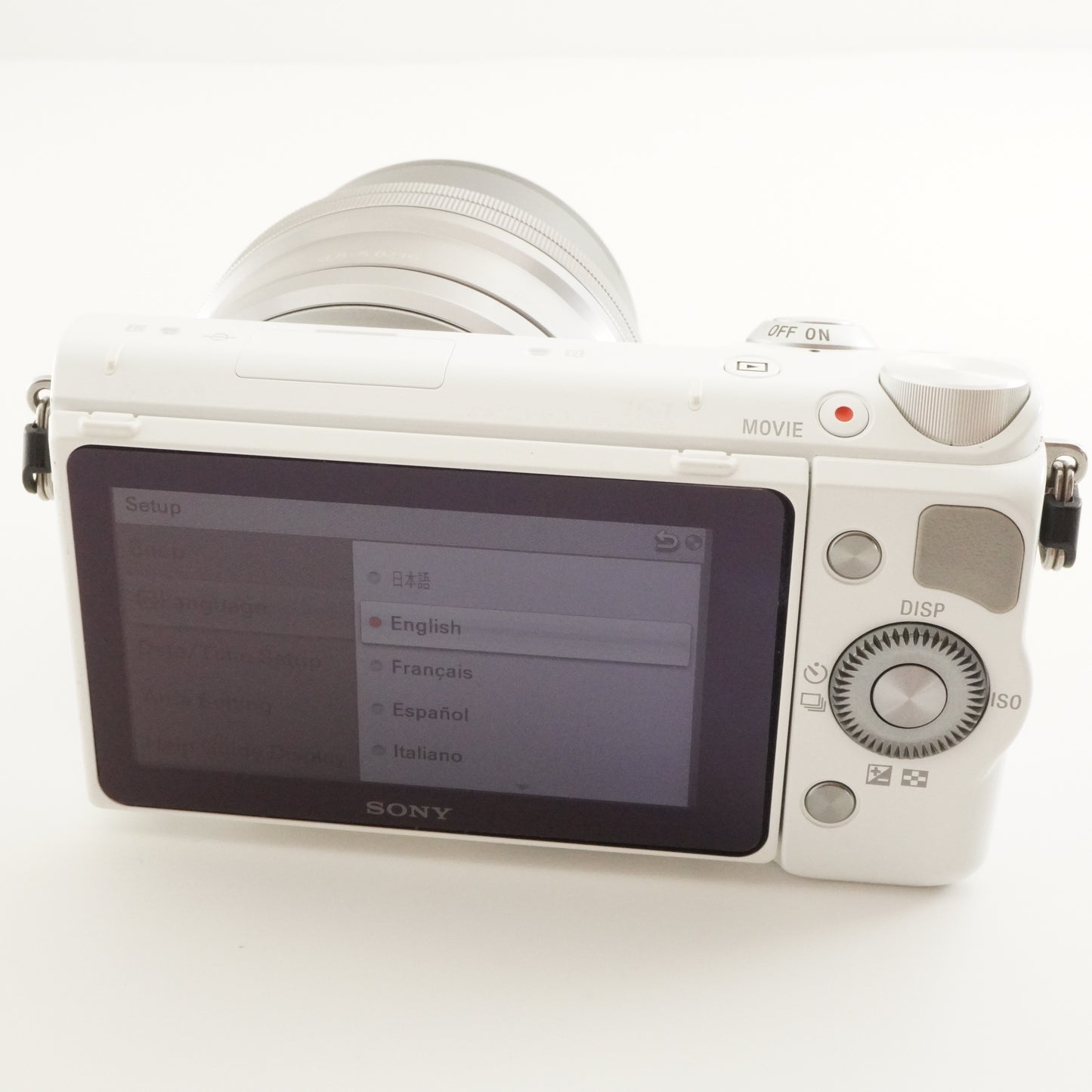 [7,014 Shots] SONY alpha NEX-5R White + E PZ 16-50mm + 32GB SD from Japan #7821