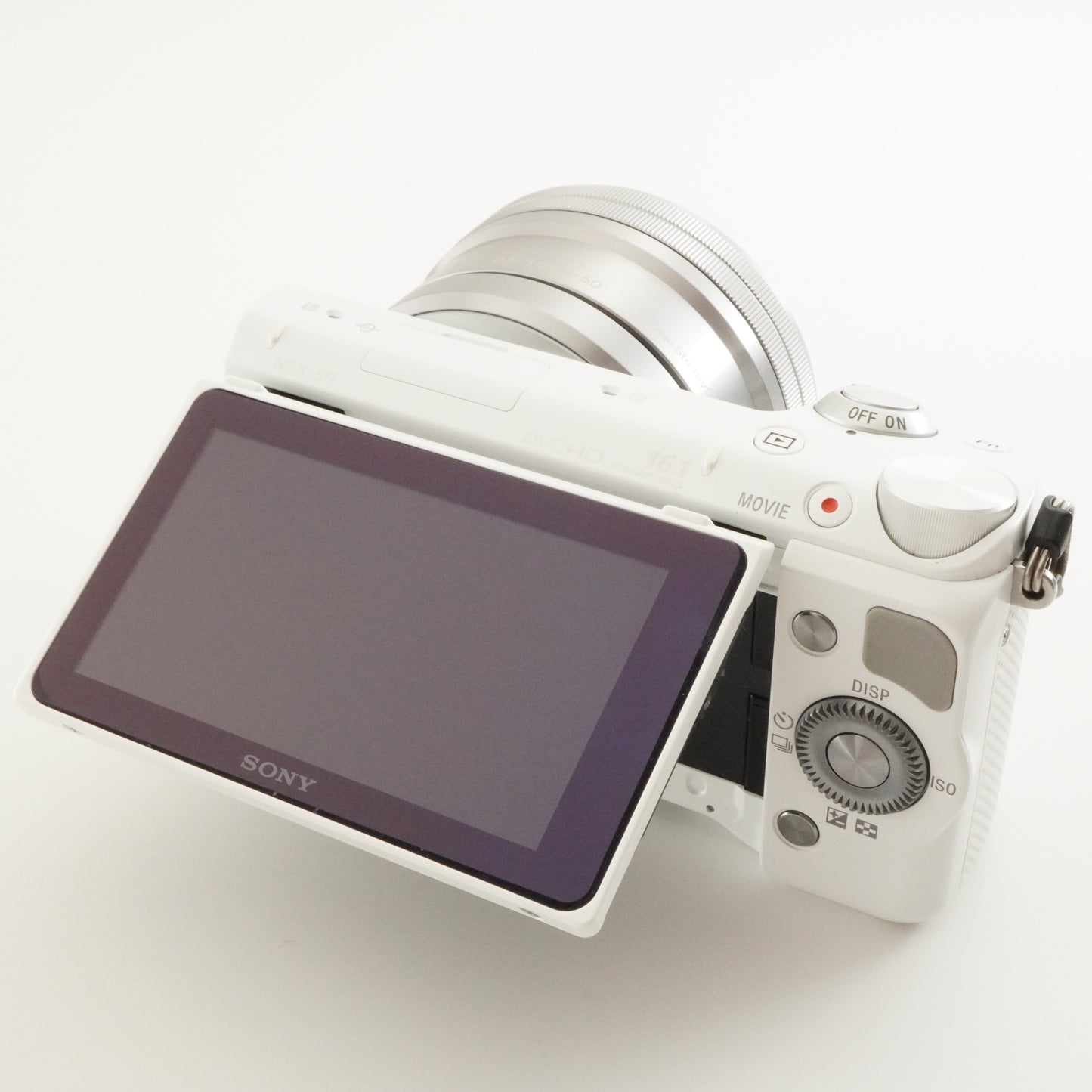 [7,014 Shots] SONY alpha NEX-5R White + E PZ 16-50mm + 32GB SD from Japan #7821