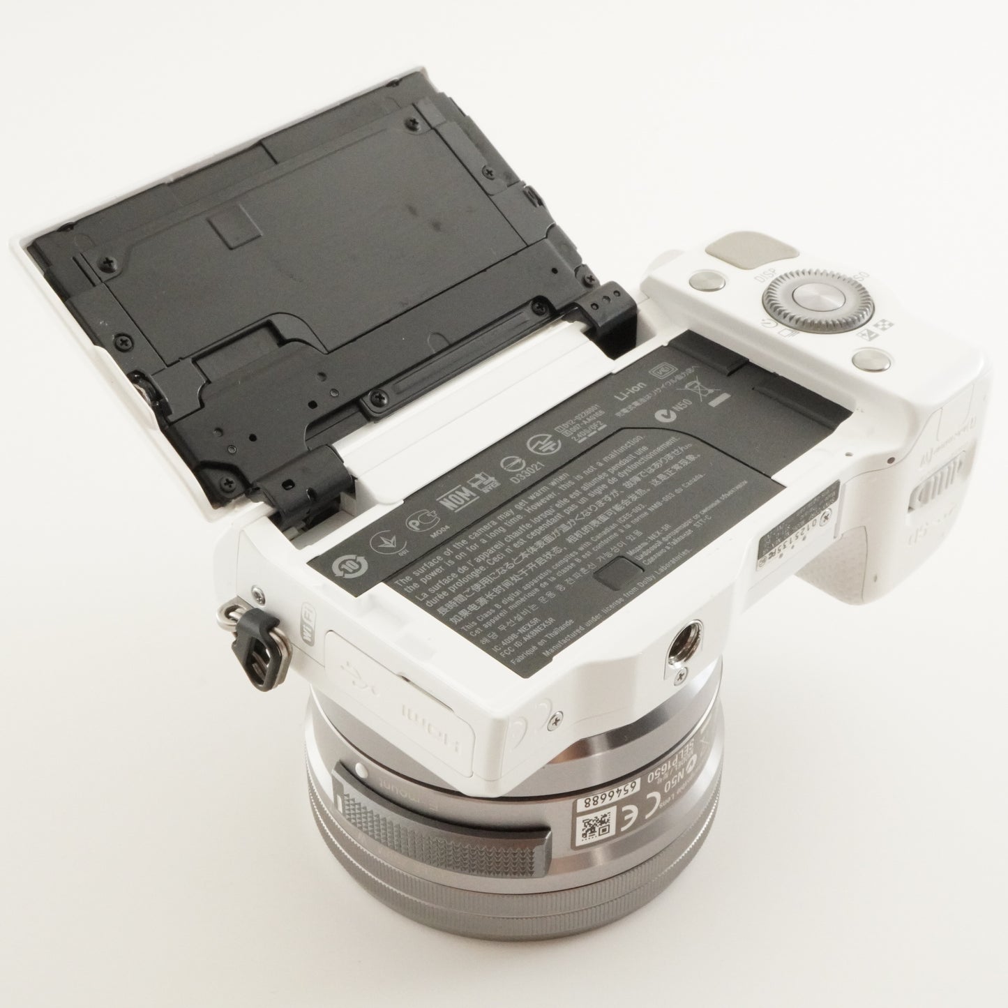 [7,014 Shots] SONY alpha NEX-5R White + E PZ 16-50mm + 32GB SD from Japan #7821