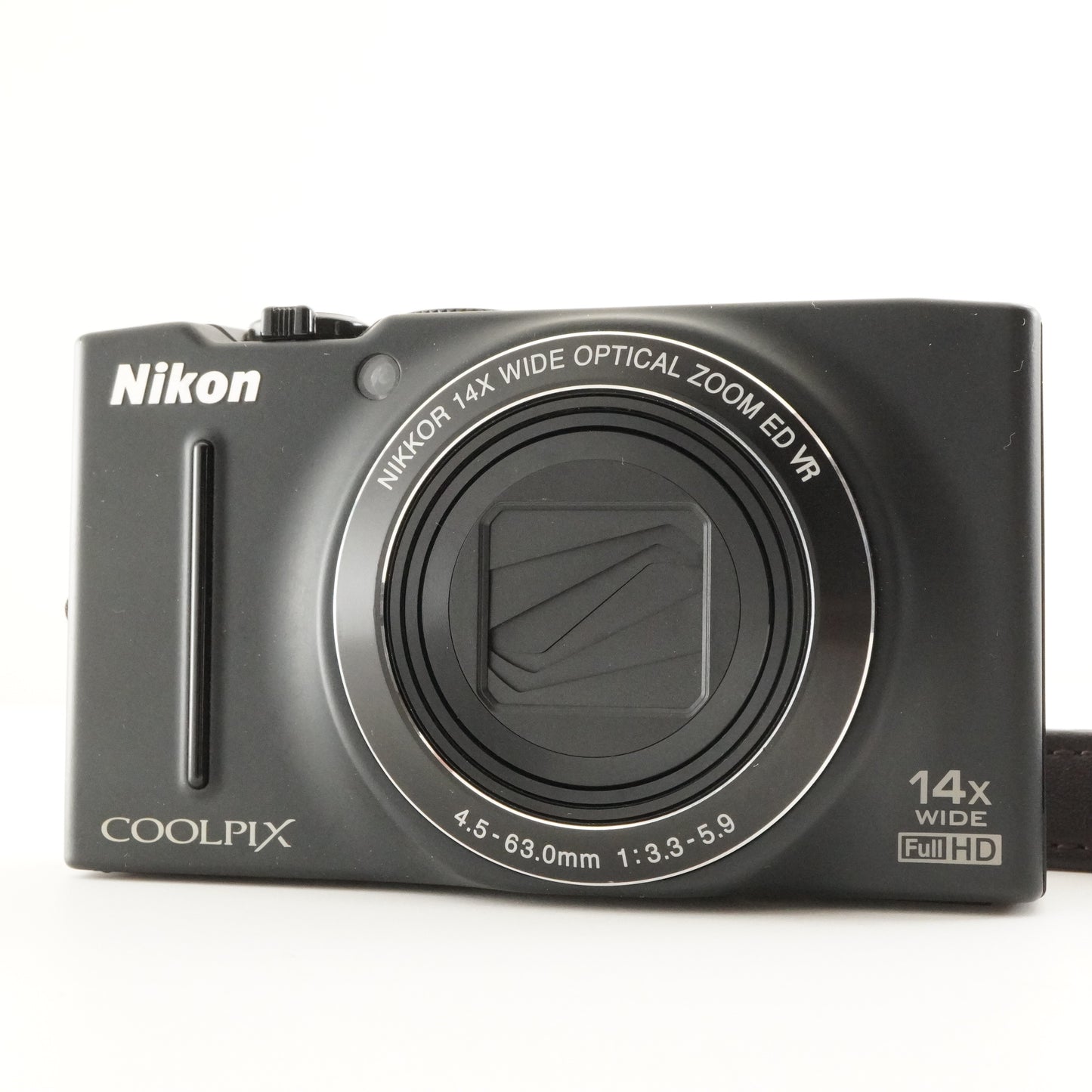 Nikon COOLPIX S8200 Black With 4GB SDHC Card Digital Camera from Japan #7834