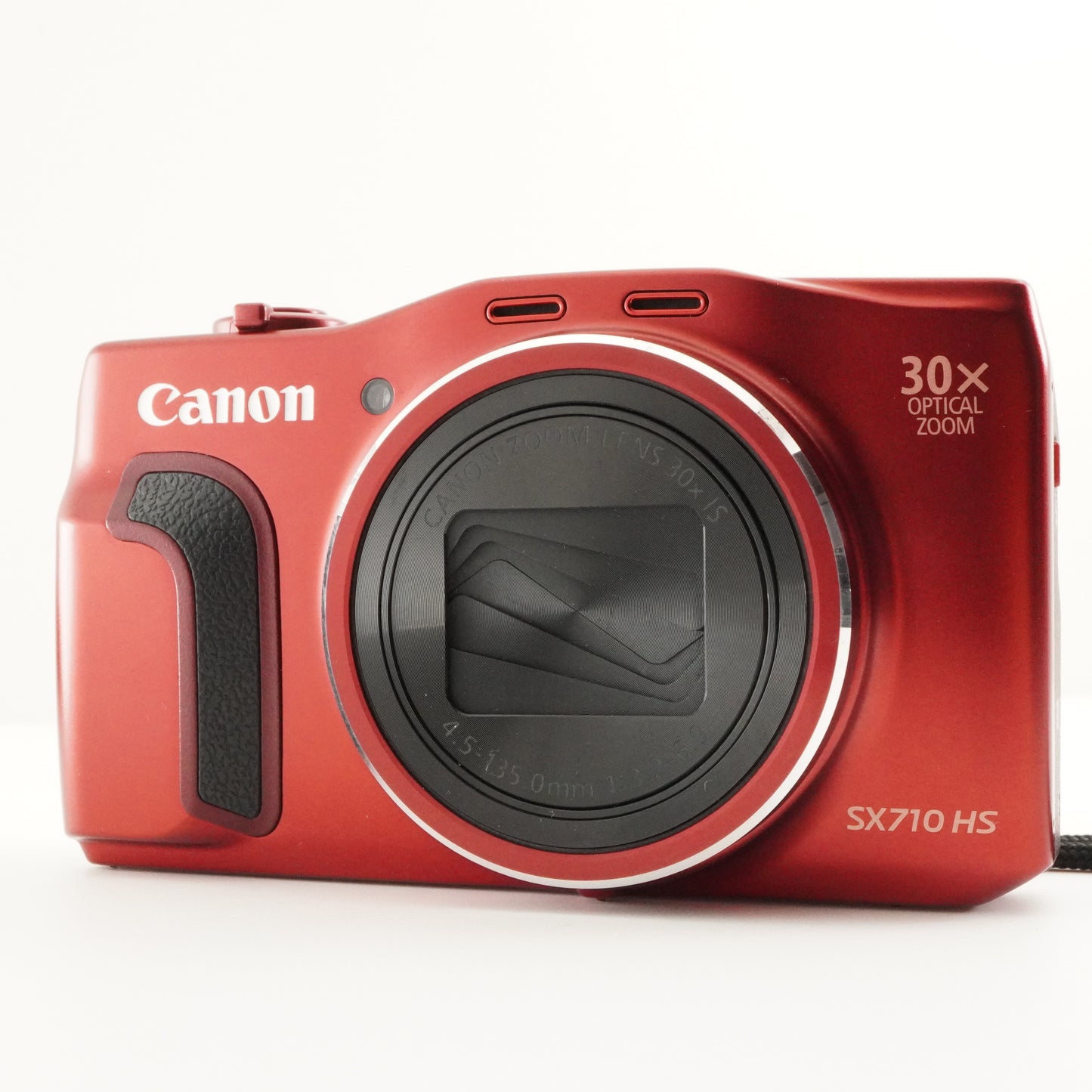 Canon PowerShot SX710 HS Red With Case + 4GB SDHC Card from Japan #7842