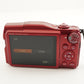 Canon PowerShot SX710 HS Red In Box With 4GB SDHC Card from Japan #7843