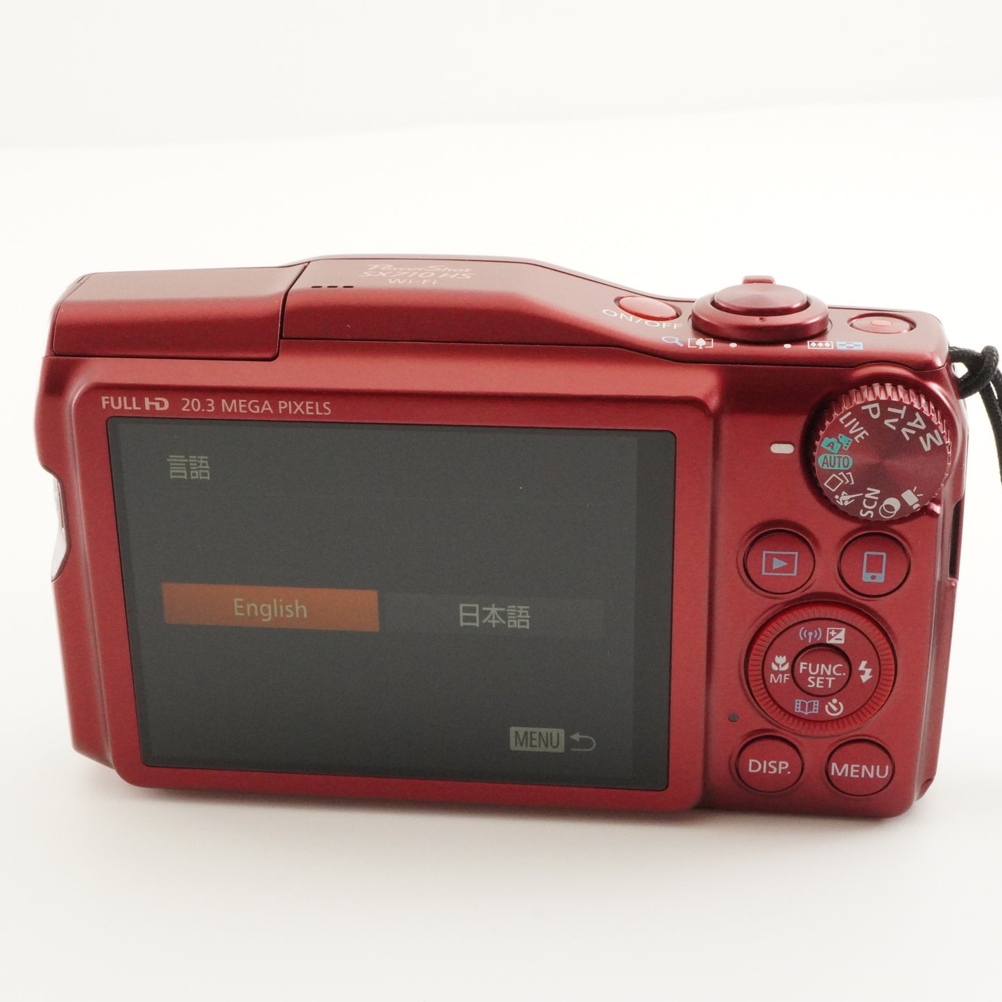 Canon PowerShot SX710 HS Red In Box With 4GB SDHC Card from Japan #7843