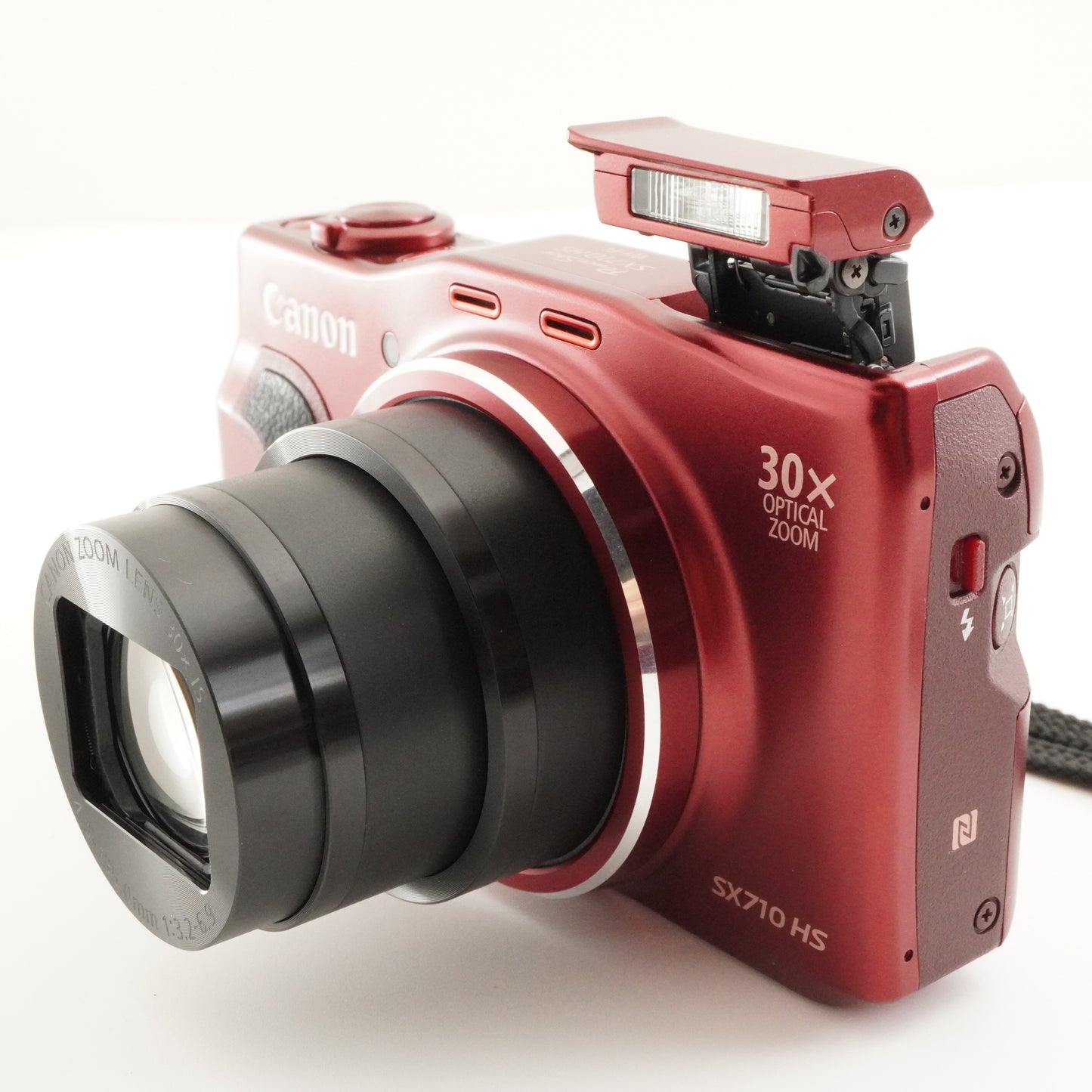 Canon PowerShot SX710 HS Red In Box With 4GB SDHC Card from Japan #7843