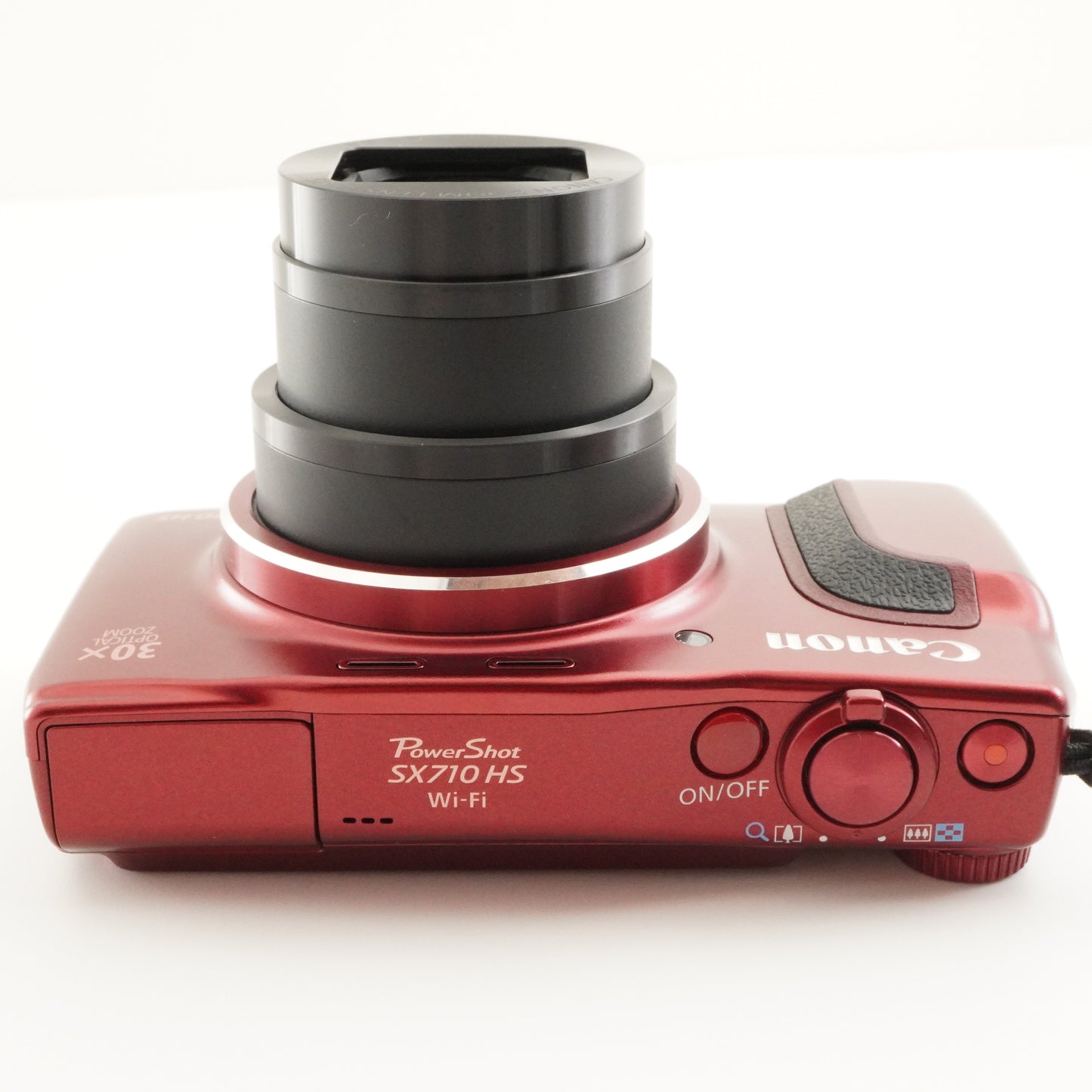 Canon PowerShot SX710 HS Red In Box With 4GB SDHC Card from Japan #7843