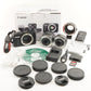 Canon EOS M Black + EF-M 22mm + 18-55mm + Accessories In Box from Japan #7846