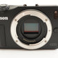 Canon EOS M Black + EF-M 22mm + 18-55mm + Accessories In Box from Japan #7846