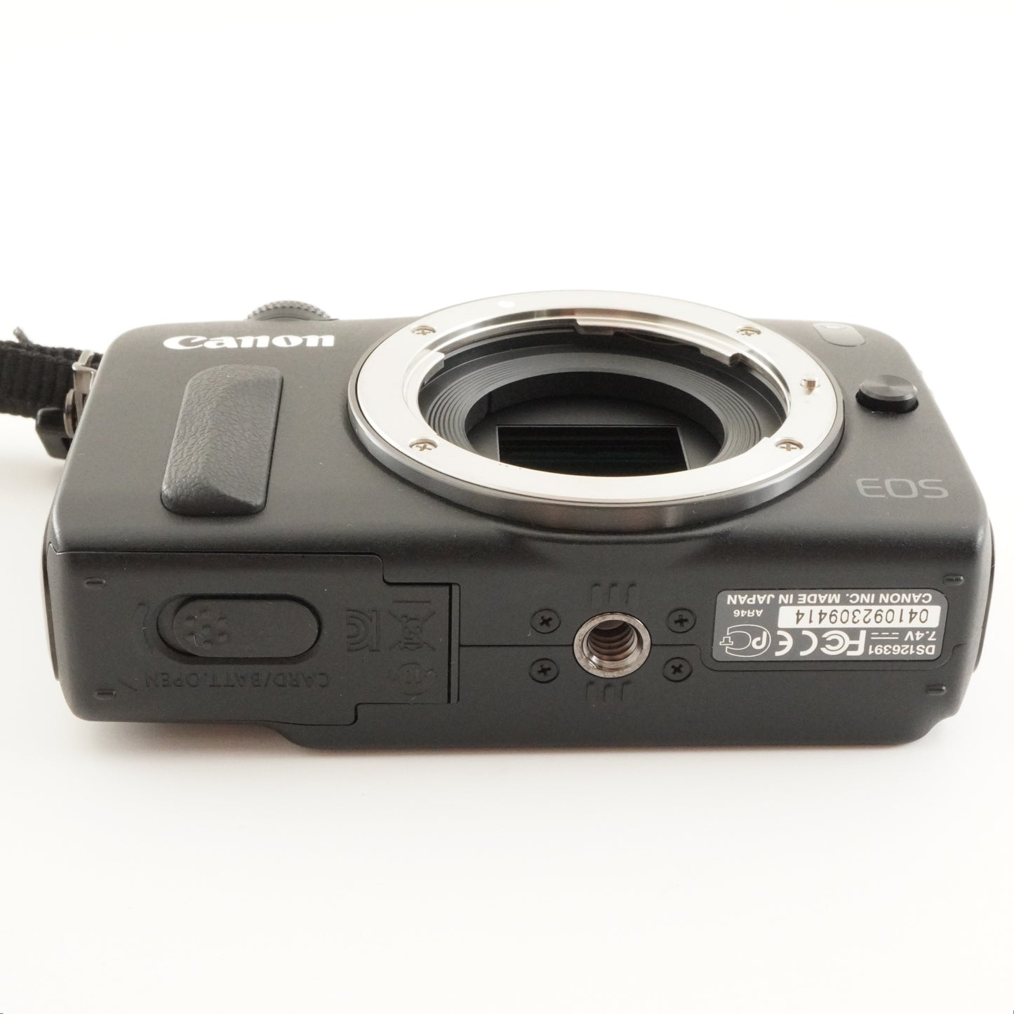 Canon EOS M Black + EF-M 22mm + 18-55mm + Accessories In Box from Japan #7846