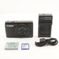 Canon PowerShot S200 Black With 4GB SDHC Card Digital Camera from Japan #7864